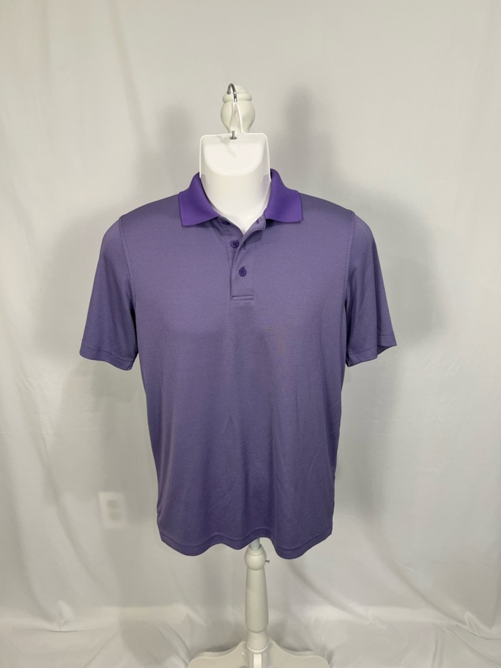 Croft & Barrow Men's Lavender/Purple Polo Shirt